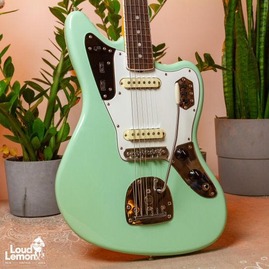 Fender American Original '60s Jaguar Surf Green 2019 USA w/ Mastery Bridge & Tremolo электрогитара