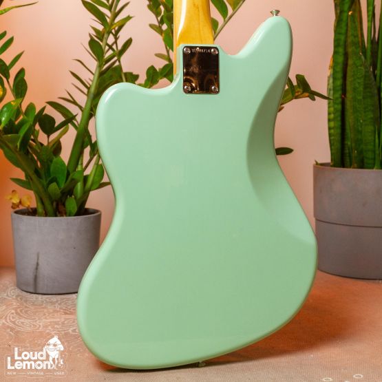Fender American Original '60s Jaguar Surf Green 2019 USA w/ Mastery Bridge & Tremolo электрогитара