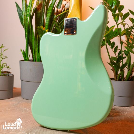 Fender American Original '60s Jaguar Surf Green 2019 USA w/ Mastery Bridge & Tremolo электрогитара