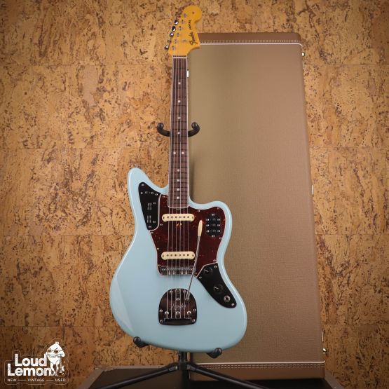 Fender American Original '60s Jaguar w/ Mastery Bridge Daphne Blue 2019 USA электрогитара