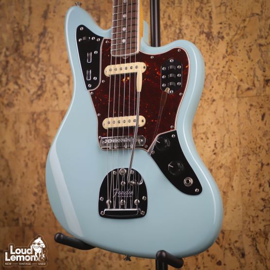 Fender American Original '60s Jaguar w/ Mastery Bridge Daphne Blue 2019 USA электрогитара