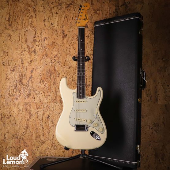 Fender American Original '60s Stratocaster Olympic White 2022 USA электрогитара