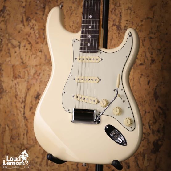 Fender American Original '60s Stratocaster Olympic White 2022 USA электрогитара