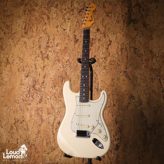 Fender American Original '60s Stratocaster Olympic White 2022 USA электрогитара