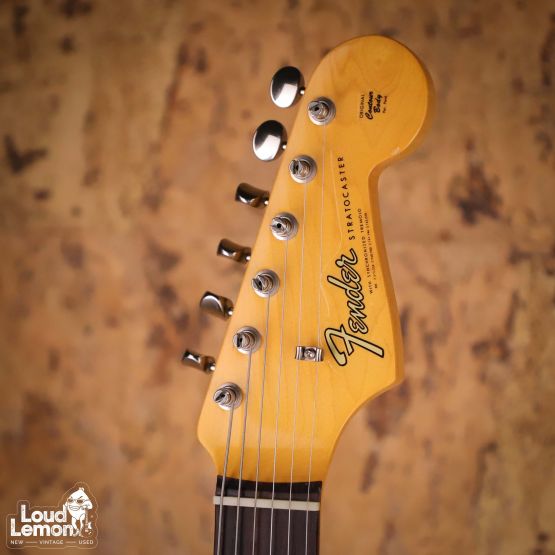 Fender American Original '60s Stratocaster Olympic White 2022 USA электрогитара