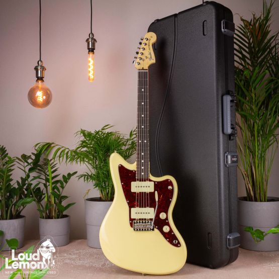 Fender American Performer Jazzmaster Vintage White 2019 USA электрогитара