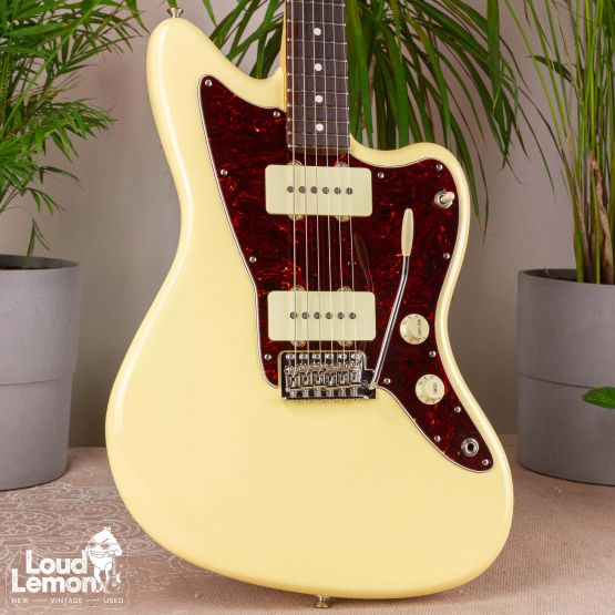 Fender American Performer Jazzmaster Vintage White 2019 USA электрогитара