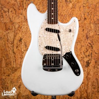 Fender American Performer Mustang Satin Sonic Blue 2019 электрогитара