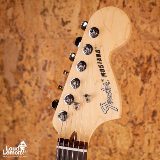 Fender American Performer Mustang Satin Sonic Blue 2019 электрогитара