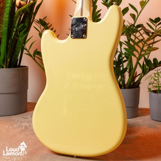 Fender American Performer Mustang Vintage White 2018 USA электрогитара