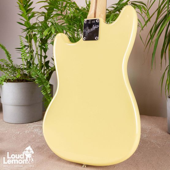 Fender American Performer Mustang Vintage White 2019 USA электрогитара