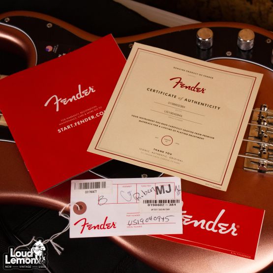 Fender American Performer Precision Bass Penny 2019 USA бас-гитара