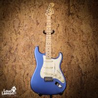Fender American Performer Stratocaster Satin Lake Placid Blue 2019 USA электрогитара