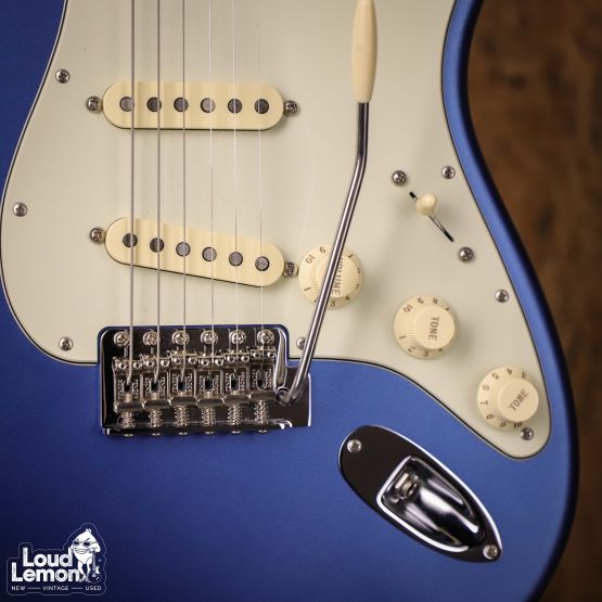Fender American Performer Stratocaster Satin Lake Placid Blue 2019 USA электрогитара