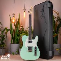 Fender American Performer Telecaster Hum Satin Surf Green 2019 USA электрогитара