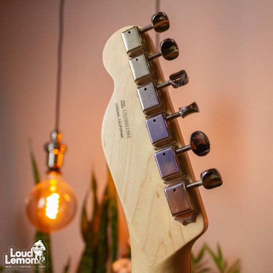 Fender American Performer Telecaster Hum Satin Surf Green 2019 USA электрогитара