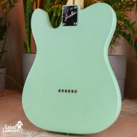 Fender American Performer Telecaster Hum Satin Surf Green 2019 USA электрогитара