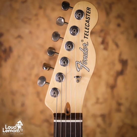 Fender American Performer Telecaster Satin Sonic Blue 2019 USA электрогитара