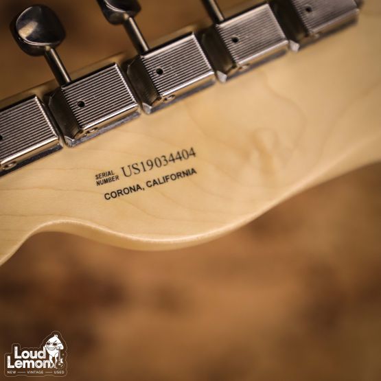 Fender American Performer Telecaster Satin Sonic Blue 2019 USA электрогитара