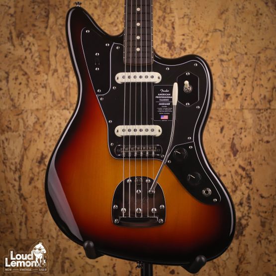 Fender American Professional Classic Jaguar 3-Color Sunburst 2025 USA электрогитара