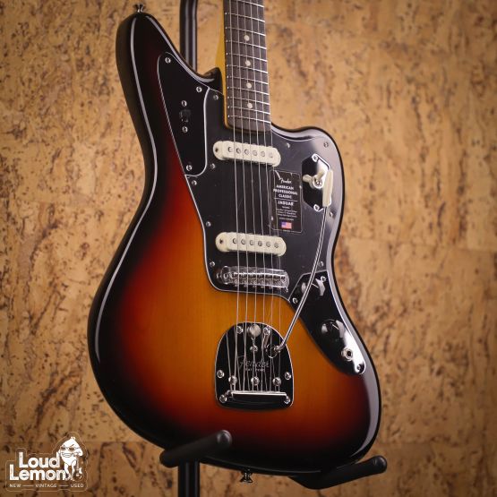Fender American Professional Classic Jaguar 3-Color Sunburst 2025 USA электрогитара
