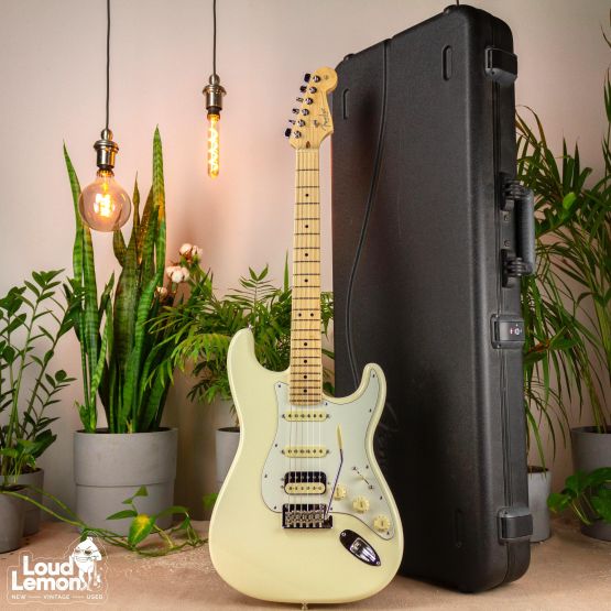 Fender American Professional HSS Shawbucker Stratocaster Olympic White 2019 USA электрогитара