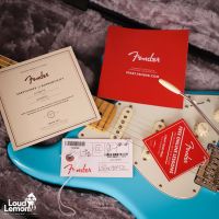 Fender American Professional II Stratocaster Miami Blue 2020 USA электрогитара