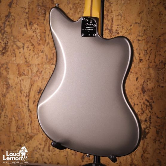 Fender American Professional II Jazzmaster Left-Hand Mercury 2021 USA электрогитара