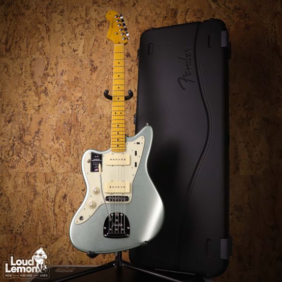 Fender American Professional II Jazzmaster Left-Hand Mystic Surf Green 2022 USA электрогитара