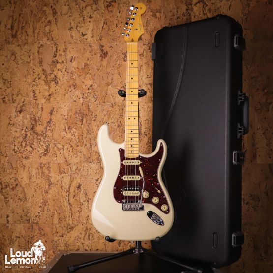 Fender American Professional II Stratocaster HSS Olympic White 2020 USA электрогитара