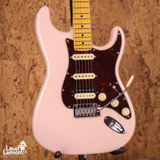 Fender American Professional II Stratocaster HSS Shell Pink 2021 USA электрогитара