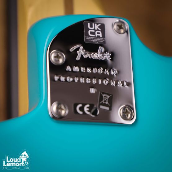 Fender American Professional II Stratocaster Miami Blue 2021 USA электрогитара