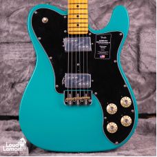 Fender American Professional II Telecaster Deluxe Miami Blue 2022 USA электрогитара