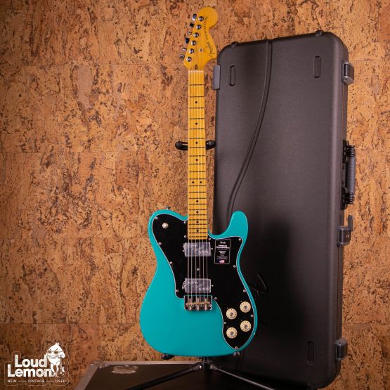 Fender American Professional II Telecaster Deluxe Miami Blue 2022 USA электрогитара