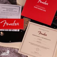 Fender American Professional II Telecaster Deluxe Olymic White 2020 USA электрогитара