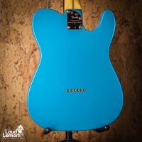 Fender American Professional II Telecaster Left-Hand Miami Blue 2021 USA электрогитара