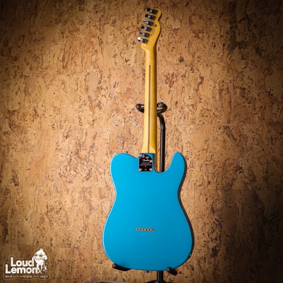 Fender American Professional II Telecaster Left-Hand Miami Blue 2021 USA электрогитара