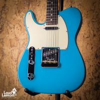 Fender American Professional II Telecaster Left-Hand Miami Blue 2021 USA электрогитара