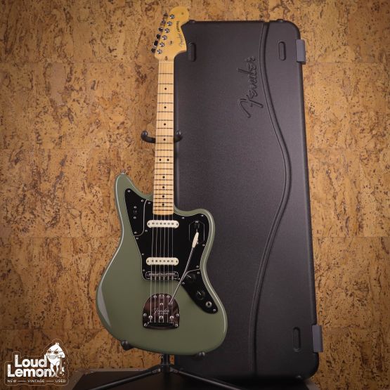 Fender American Professional Jaguar Antique Olive 2018 USA электрогитара