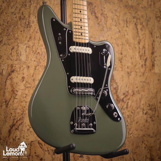 Fender American Professional Jaguar Antique Olive 2018 USA электрогитара