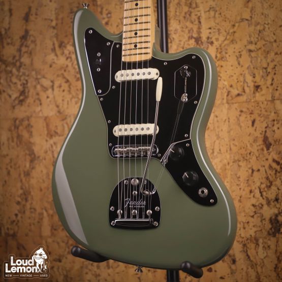 Fender American Professional Jaguar Antique Olive 2018 USA электрогитара