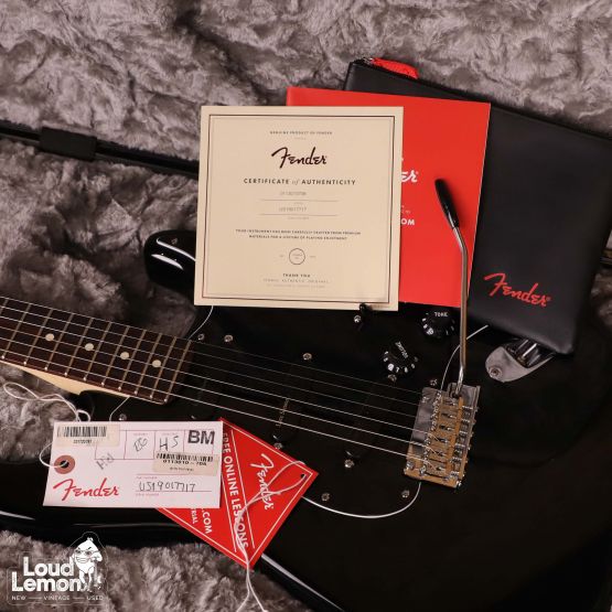 Fender American Professional Stratocaster Black 2019 USA электрогитара