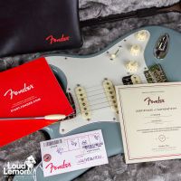 Fender American Professional Stratocaster HSS Rawbucker Sonic Grey 2019 USA электрогитара