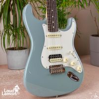 Fender American Professional Stratocaster HSS Rawbucker Sonic Grey 2019 USA электрогитара