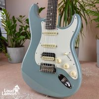 Fender American Professional Stratocaster HSS Rawbucker Sonic Grey 2019 USA электрогитара