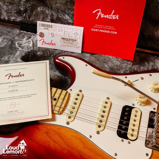 Fender American Professional Stratocaster HSS Sienna Sunburst 2018 USA электрогитара