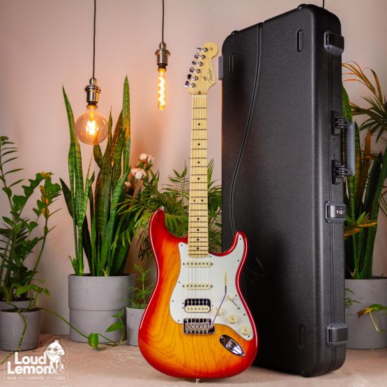 Fender American Professional Stratocaster HSS Sienna Sunburst 2018 USA электрогитара