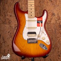 Fender American Professional Stratocaster HSS Shawbucker Sienna Sunburst 2019 USA электрогитара