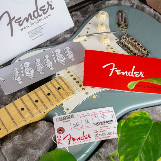 Fender American Professional Stratocaster Sonic Gray 2016 USA электрогитара