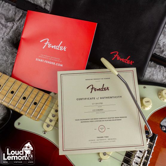 Fender American Professional Stratocaster Sunburst 2019 USA электрогитара
